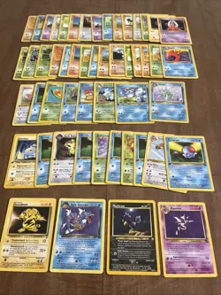 Pokemon Bulk Wotc 52 Card Vintage Lot 1st Edition Rare - Image 1