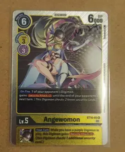 Digimon Card Angewomon ST10-05 - Bandai NM - Image 1