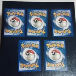 Unown O, E, I, D, K Lot of 5 TCG Cards: Neo Discovery and Neo Revalation - Image 2