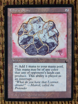 Fellwar Stone | MTG The Dark | NM | Uncommon Artifact - Image 4