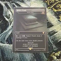 Balin's Tomb NM Ancient Tomb Commander: the Lord of the Rings Unplayed - Image 1