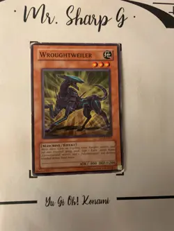 WROUGHTWEILER - DP1-DE007 DEUTSCH Yu-GI-Oh! CARD COMMON KONAMI TRADING CARD - Image 3