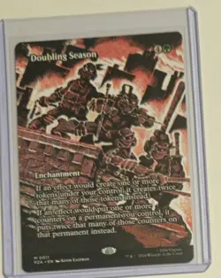 Doubling Season (Borderless) Teenage Mutant Ninja Turtles Source Material... - Image 1