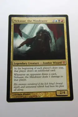 MTG Nekusar the Mindrazer x1- -Commander 2013-Lightly Played - Image 1