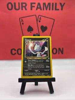 Sneasel 25/111 Pokemon Card Neo Genesis Vintage Rare Non Holo HP - Image 1