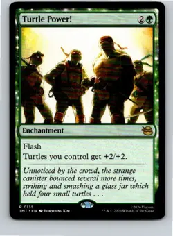 Magic the Gathering Turtle Power! Teenage Mutant Ninja Turtles MTG Free Shipping - Image 1