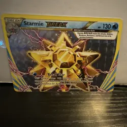 Pokemon BREAK Set Ninetales BREAK & Starmie BREAK Holo Cards Lot (2) - Image 3