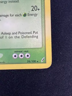 Pokemon TCG Venusaur EX Crystal Guardians 28/100 Non-Holo Rare - Image 5