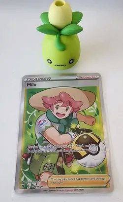 Milo TG27/TG30 Astral Radiance Trainer Gallery NM Full Art Rare Pokemon Card TCG - Image 1