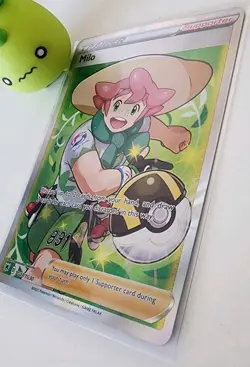 Milo TG27/TG30 Astral Radiance Trainer Gallery NM Full Art Rare Pokemon Card TCG - Image 3