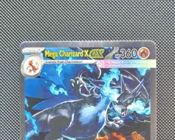 Mega Charizard X ex 125/094 SIR- Phantasmal Flames Pokemon TCG - Image 2
