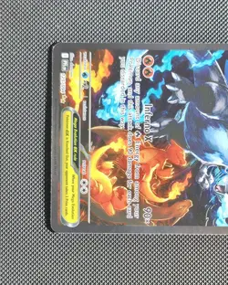 Mega Charizard X ex 125/094 SIR- Phantasmal Flames Pokemon TCG - Image 5