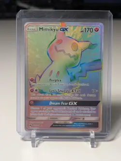 Mimikyu GX Full Art Hyper Rare 226/214 SM-Lost Thunder Pokemon TCG - Image 1