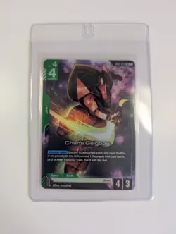 Gundam Card Game Char's Gelgoog Newtype Rising GD01-023 LR English - Image 1