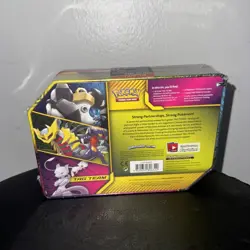 Pokemon 2019 Mewtwo & Mew GX Tag Team Black Tin - Image 2