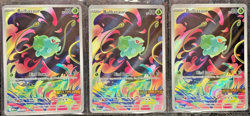 POKEMON BULBASAUR 133/132 FULL ART HOLO MEGA EVOLUTION STAMPED (LOT OF 3) - Image 1
