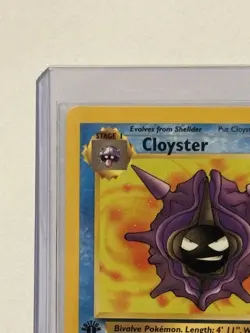 Pokemon TCG Cloyster 32/62 Fossil 1st Edition Uncommon Regular 1999 - Image 3
