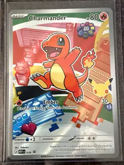 Pokemon First Partner Illustration Collection MEP Charmander 038 - Image 1