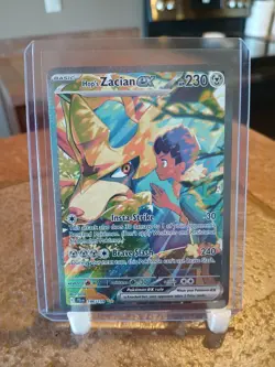 Pokemon TCG Hop's Zacian EX Special Illustration 186/159 Journey Together SIR - Image 1