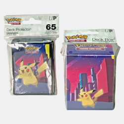 Ultra Pro Pokemon TCG Shimmering Skyline 65 Ct. Card Sleeves & 1 Deck Box Combo - Image 1