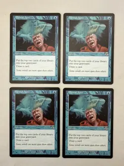 Mental Note x4 MTG Judgment 4x Magic Excellent Light Play EX LP - Image 1