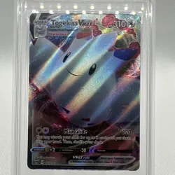 2020 POKEMON SWORD & SHIELD VIVID VOLTAGE #141 FA TOGEKISS VMAX PSA 10 GEM MINT - Image 2