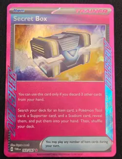 Near Mint TWM Secret Box Ace Spec Holo 163/167 - Pokemon Twilight Masquerade - Image 2