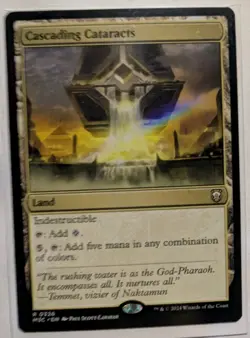 Cascading Cataracts Commander: Modern Horizons 3 Regular - MTG RARE - Image 1