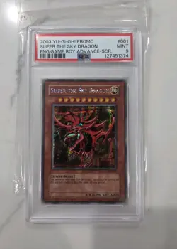 Slifer the Sky Dragon (Secret Rare) GBI-001 Yu-Gi-Oh! PSA 9 - Image 1