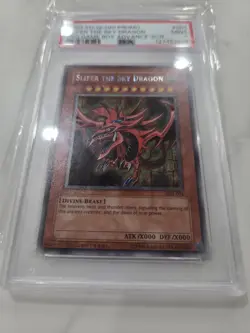 Slifer the Sky Dragon (Secret Rare) GBI-001 Yu-Gi-Oh! PSA 9 - Image 4