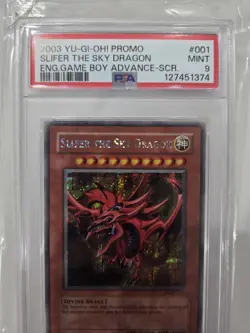 Slifer the Sky Dragon (Secret Rare) GBI-001 Yu-Gi-Oh! PSA 9 - Image 5