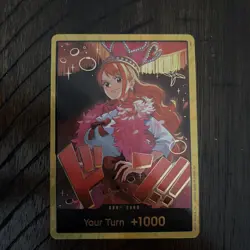 DON!! Card (Nami) (Gold) Extra Booster: One Piece Heroines Edition Foil - Image 1