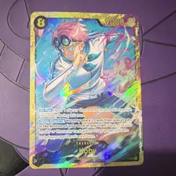 One Piece CCG Koby OP11-119 Secret Rare Foil A Fist of Divine Speed 9000 Power - Image 1