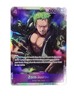 Zoro-Juurou ST18-004 SR PURPLE One Piece TCG - Image 3