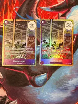 One Piece TCG Mamaragan OP15-078 SR EVENT OP15-EB04 Lot of 2 - Image 1