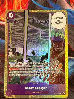 One Piece TCG Mamaragan OP15-078 SR EVENT OP15-EB04 Lot of 2 - Image 3