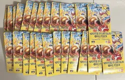 One Piece OP15 “Adventure on Kami's Island” Sleeved Booster Pack (LOT Of 24) - Image 1