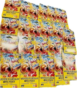 X21 One Piece OP15 Adventure on Kami's Island Sleeved Booster Packs New/Sealed - Image 1