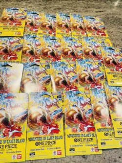 X21 One Piece OP15 Adventure on Kami's Island Sleeved Booster Packs New/Sealed - Image 4