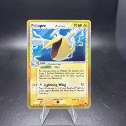 Pelipper Delta Species 14/17 Holo Rare Foil Pop 5 Series Pokemon Card LP -c - Image 1