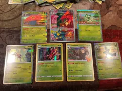 Pokemon TCG - Grass Type Mixed card lot - Some rares - Image 2