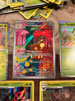 Pokemon TCG - Grass Type Mixed card lot - Some rares - Image 3