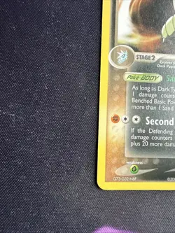 Dark Tyranitar - 20/109 - Rare Pokemon EX Team Rocket Returns Card nM/LP - Image 5