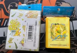 Pokemon Card Game Pikachu Mimosa Deck box and Card Sleeves Set - Image 4