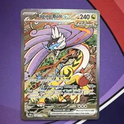 Pokemon Raging Bolt ex Basic Holo Special Illustration Rare Card Sv: Prismatic … - Image 1
