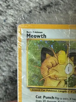 Pokemon TCG Meowth Black Star Promos Holo Card Game Boy SEALED 1999 - Image 4