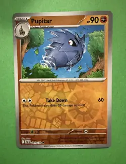 Pupitar 081/159 - Reverse Holo - Journey Together Pokemon Card NM Free Shipping - Image 1