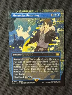 Memories Returning [Borderless] #331 Magic Final Fantasy English Near Mint - Image 1