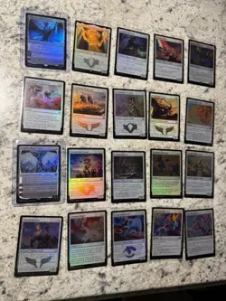 MTG Tarkir Dragonstorm 2025 COMPLETE FOIL set 1-286 & All Foil Tokens - Image 2