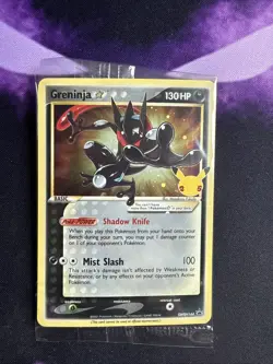 SEALED Greninja Gold Star SWSH144 Pokemon Celebrations - Image 1